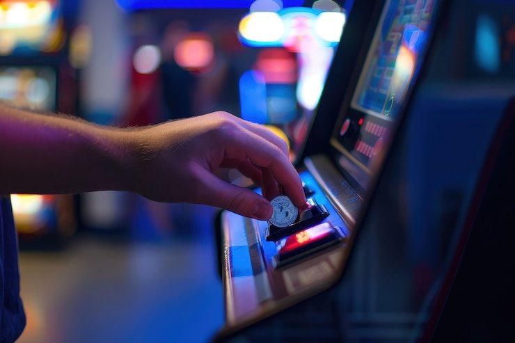 wap maxistoto live-dealer table (blackjack or roulette) displayed on mobile phone screen