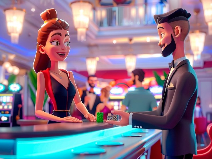 Joker Gaming live dealer blackjack table on mobile